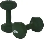 AMAZON BASICS NEOPRENE WORKOUT 20LB DUMBBELLS