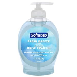SOFTSOAP LIQUID HAND SOAP, FRESH BREEZE – 7.5 FL OZ, PACK OF 6