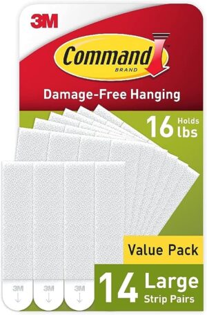 COMMAND LARGE PICTURE HANGING STRIPS