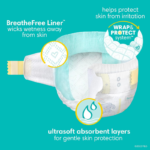 Pampers Swaddlers Baby Diapers Size 5, 132 Count, Ultra Soft Disposable