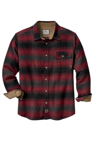 Legendary Whitetails Men's Buck Camp Flannel Button Down Casual Shirt