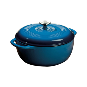 Lodge 6 Quart Dutch Oven-Enameled Cast Iron Oven with Lid
