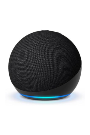 Echo Dot 5th Gen, 2022 Release Works with Alexa Charcoal