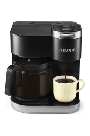 Keurig K-Duo Essentials Single Serve K-Cup Pod & Carafe Coffee Makers, Black