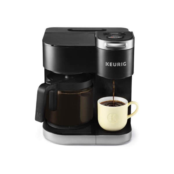 Keurig K-Duo Essentials Single Serve K-Cup Pod & Carafe Coffee Makers, Black