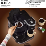 Keurig K-Duo Essentials Single Serve K-Cup Pod & Carafe Coffee Makers, Black