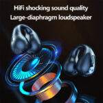 Earbuds with HiFi shocking sound and large-diaphragm loudspeakers for immersive audio