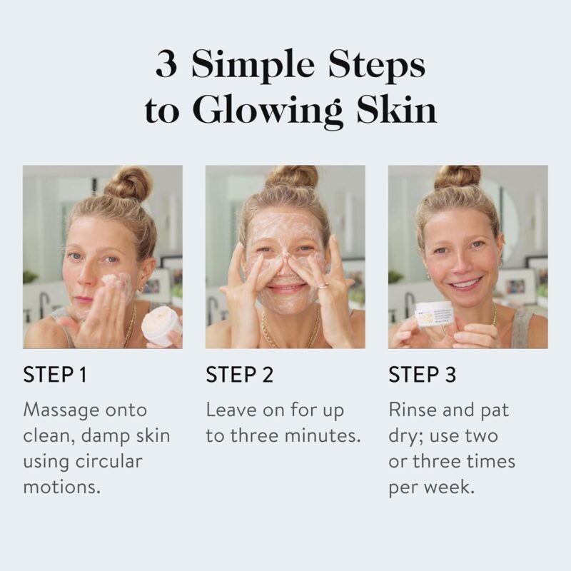 goop Beauty Microderm Exfoliator | Microdermabrasion Scrub to Smooth Textured Skin | Physical & Chemical Exfoliant 