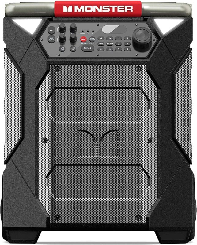 
Monster Rockin’ Roller 270 Indoor/Outdoor Portable Bluetooth Speaker