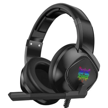 RGB Light Subwoofer Wired Gaming Headphones.