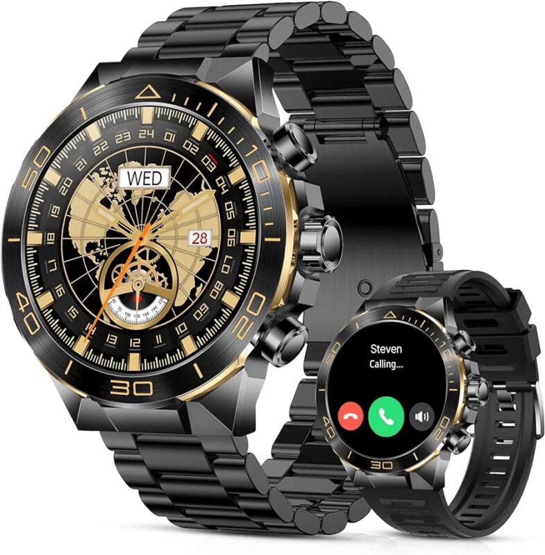 Smart Watch for Men Answer/Make Call for Android iPhon